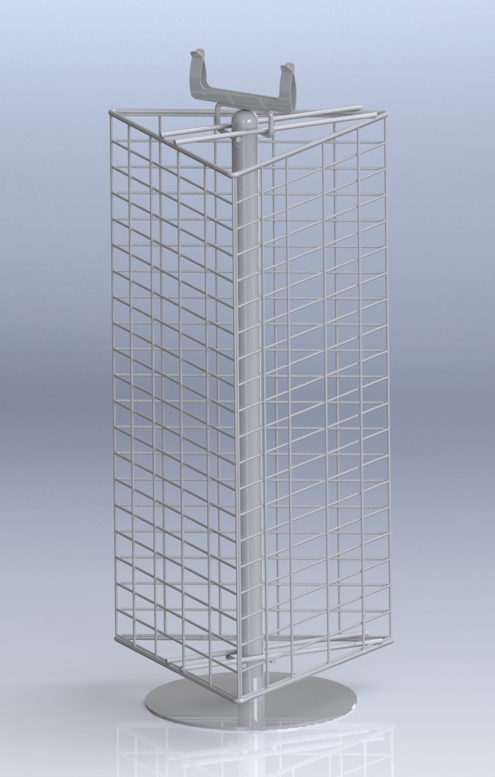 Mesh Panel Counter Stands